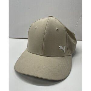PUMA Evercat Stretch Fit Cap Beige With 3D Logo One Size